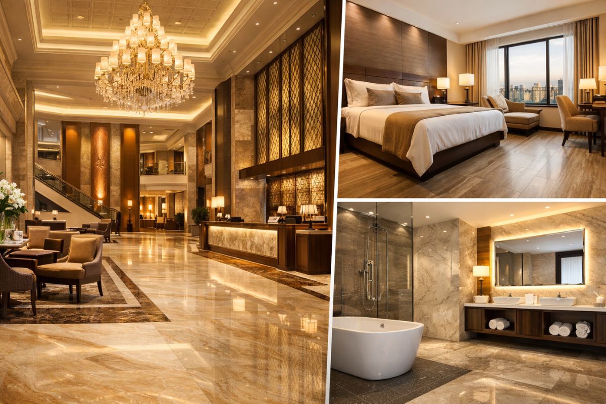 Best Tiles for Hotels & Hospitality Interiors